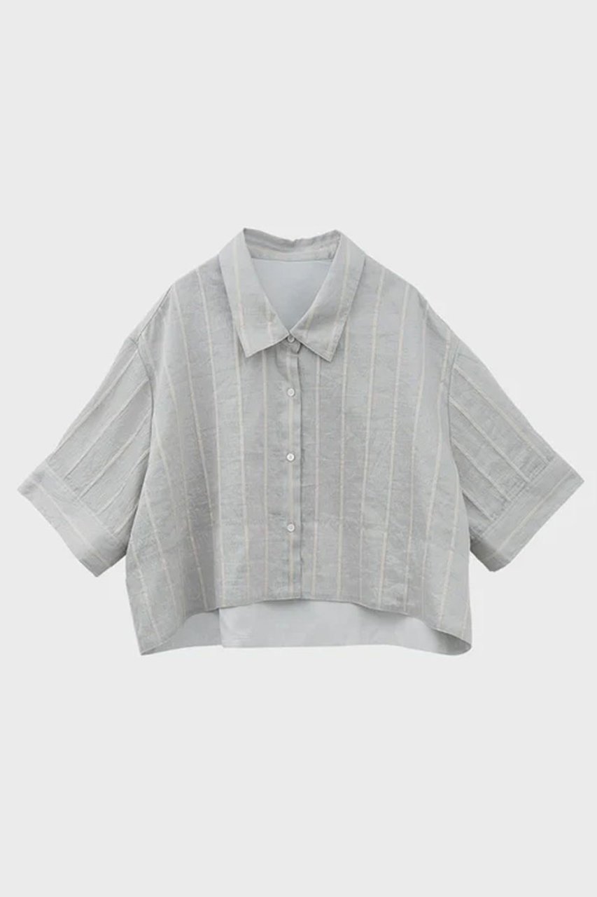 【スタニングルアー/STUNNING LURE】のロールアップクロップドシャツ 人気、トレンドファッション・服の通販 founy(ファニー) 　ファッション　Fashion　レディースファッション　Fashion for Women　トップス・カットソー　Cut & Sew Tops　シャツ・ブラウス・オフィスカジュアル　Elegant Blouses & Button-Ups　ウォッシャブル　Machine Washable　ショート　Short, Short Length　スリーブ　Sleeve, Long Sleeve / Short Sleeve　トレンド　Trend, Trending Now　夏　Summer　 other-1|ID: prp329100004930980 ipo3291000000037009617