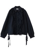 【ハー/HER.】のコットンリネンフリルブルゾン 人気、トレンドファッション・服の通販 founy(ファニー) ファッション Fashion レディースファッション Fashion for Women アウター Coat / Outerwear Collection レディースジャケット・軽アウター Jackets ブルゾンジャケット・スポーティアウター Blouson Jackets おすすめ Recommended / Our Picks ジャケット Jacket, Outerwear ティアード Tiered, Tiered Style バルーン Balloon, Balloon Silhouette フリル Frill, Ruffle ブルゾン Blouson, Bomber Jacket リネン Linen, Linen Fabric リボン Ribbon, Bow thumbnail ネイビー|ID: prp329100004930984 ipo3291000000037009668