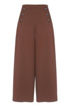 【デイジーリン/DAISY LIN】のHigh-waist Sailor Pants ダークブラウン|ID: prp329100004930989 ipo3291000000037009737