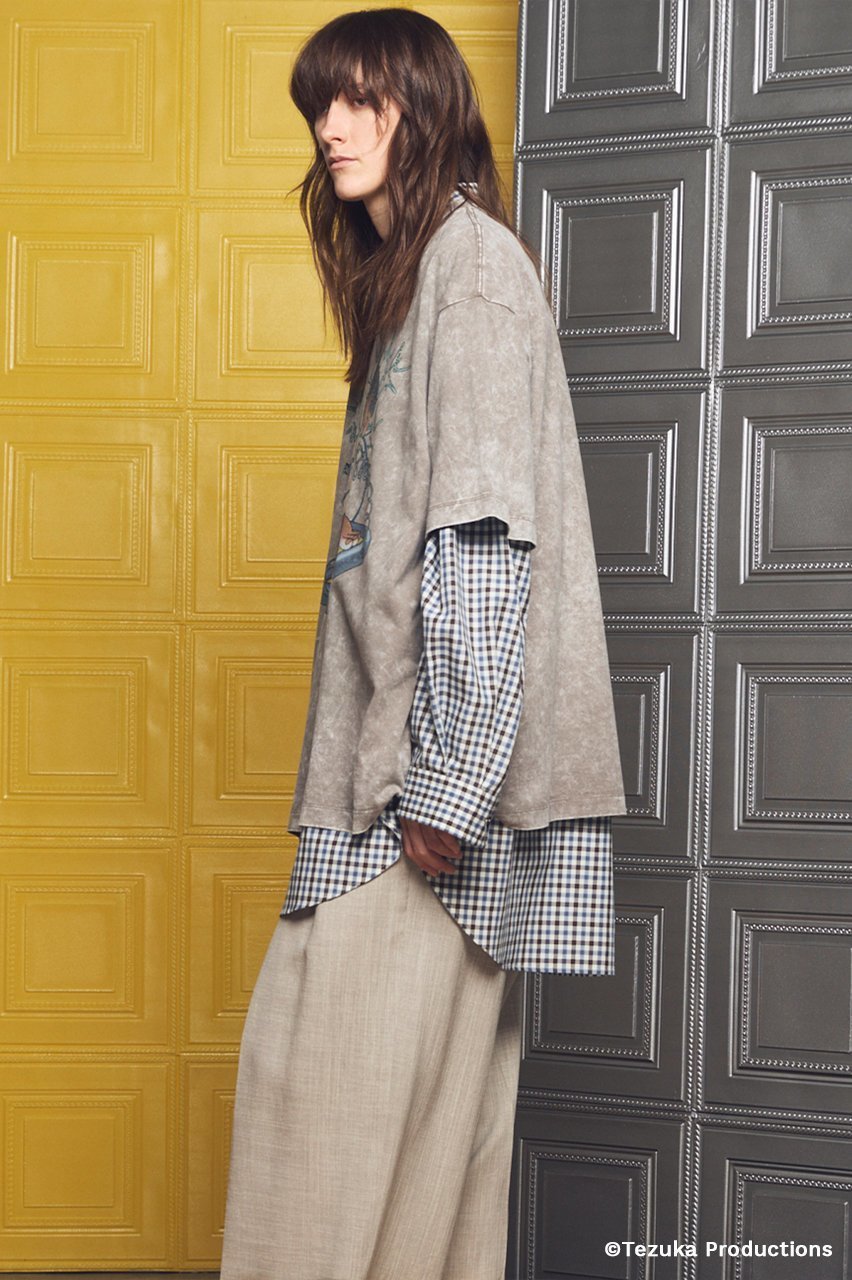 【メゾンスペシャル/MAISON SPECIAL】の【UNISEX】【TEZUKA CHARACTERS for MAISON SPECIAL】- ASTRO BOY - Prime-Over Fade Crew Neck Graphic T-Shirt/- 鉄腕アトム - プライムオーバーフェードクルーネックグラフィックTシャツ 人気、トレンドファッション・服の通販 founy(ファニー) 　ファッション　Fashion　レディースファッション　Fashion for Women　トップス・カットソー　Cut & Sew Tops　シャツ・ブラウス・オフィスカジュアル　Elegant Blouses & Button-Ups　ロングTシャツ・Tシャツ　Longline T-Shirts & Tees　カットソー・ベーシックTシャツ　Cut-and-Sewn Tops / Stretch Tees & Basics　イラスト　Illustration　インナー　Innerwear　キャラクター　Character, Licensed Characters　グラフィック　Graphic, Graphic Design　ショルダー　Shoulder, Shoulder Strap　ショート　Short, Short Length　シンプル　Simple, Minimal　スリーブ　Sleeve, Long Sleeve / Short Sleeve　ドロップ　Drop Shoulder, Dropped Style　バランス　Balance, Style Balance　パターン　Pattern, Design Print　フィット　Fit, Slim Fit　プリント　Print, Printed Pattern　ユニセックス　Unisex, Genderless　ユーズド　Used, Vintage-Look　リアル　Real, Realistic　other-5|ID: prp329100004930992 ipo3291000000037009762