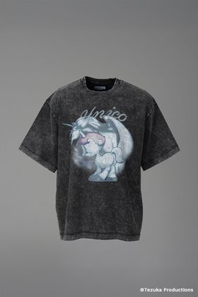 【メゾンスペシャル/MAISON SPECIAL】 【UNISEX】【TEZUKA CHARACTERS for MAISON SPECIAL】- UNICO - Prime-Over Fade Crew Neck Graphic T-Shirt/- ユニコ - プライムオーバーフェードクルーネックグラフィックTシャツ大人の最旬トレンドファッション＆コーディネート founy(ファウニー) ファッション Fashion レディースファッション Fashion for Women トップス・カットソー Cut & Sew Tops シャツ・ブラウス・オフィスカジュアル Elegant Blouses & Button-Ups ロングTシャツ・Tシャツ Longline T-Shirts & Tees カットソー・ベーシックTシャツ Cut-and-Sewn Tops / Stretch Tees & Basics イラスト Illustration インナー Innerwear キャラクター Character, Licensed Characters グラフィック Graphic, Graphic Design ショルダー Shoulder, Shoulder Strap ショート Short, Short Length シンプル Simple, Minimal スリーブ Sleeve, Long Sleeve / Short Sleeve ドロップ Drop Shoulder, Dropped Style バランス Balance, Style Balance パターン Pattern, Design Print フィット Fit, Slim Fit プリント Print, Printed Pattern ユニセックス Unisex, Genderless ユーズド Used, Vintage-Look リアル Real, Realistic |ID:prp329100004931004