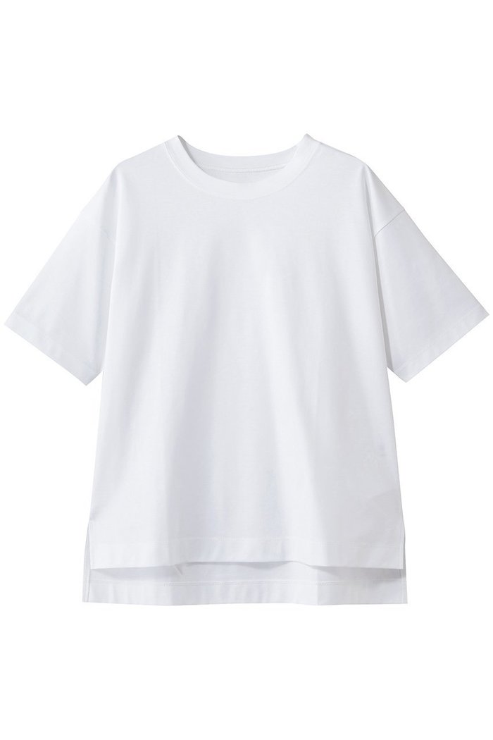 【プルミエ アロンディスモン/1er Arrondissement】のスーピマポンチTシャツ インテリア・キッズ・メンズ・レディースファッション・服の通販 founy(ファニー) https://founy.com/ ファッション Fashion レディースファッション Fashion for Women トップス・カットソー Cut & Sew Tops シャツ・ブラウス・オフィスカジュアル Elegant Blouses & Button-Ups ロングTシャツ・Tシャツ Longline T-Shirts & Tees カットソー・ベーシックTシャツ Cut-and-Sewn Tops / Stretch Tees & Basics インナー Innerwear ショート Short, Short Length シンプル Simple, Minimal スリーブ Sleeve, Long Sleeve / Short Sleeve ベーシック Basic, Essential エレガント 上品 Elegant |ID: prp329100004931042 ipo3291000000037010224