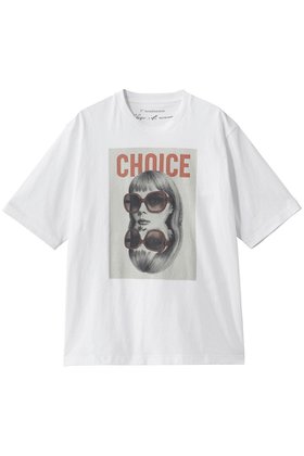 【プルミエ アロンディスモン/1er Arrondissement】 USコットンフォトプリントTシャツ(追加・生地替え)大人の最旬トレンドファッション＆コーディネート founy(ファウニー) ファッション Fashion レディースファッション Fashion for Women トップス・カットソー Cut & Sew Tops シャツ・ブラウス・オフィスカジュアル Elegant Blouses & Button-Ups ロングTシャツ・Tシャツ Longline T-Shirts & Tees カットソー・ベーシックTシャツ Cut-and-Sewn Tops / Stretch Tees & Basics ショート Short, Short Length スリーブ Sleeve, Long Sleeve / Short Sleeve バランス Balance, Style Balance フロント Front, Front Design プリント Print, Printed Pattern |ID:prp329100004931045