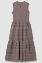 【アナイ/ANAYI】の【セットアップ対応商品】ニッティングレースティアード ワンピース モカ|ID: prp329100004931066 ipo3291000000037240001