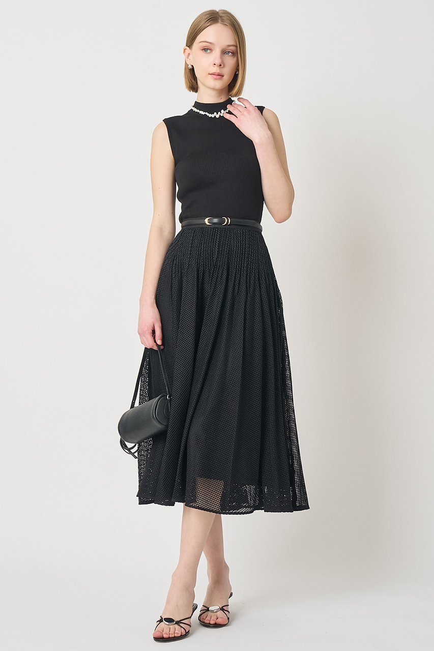 【アナイ/ANAYI】の【セットアップ対応商品】メッシュラッセルプリーツ スカート 人気、トレンドファッション・服の通販 founy(ファニー) 　ファッション　Fashion　レディースファッション　Fashion for Women　セットアップ　Matching Sets　スカート・ミニ/ミディ/マキシ　Skirts / Mini, Midi & Maxi Skirts　スカート　Skirts　プリーツスカート / 上品フェミニンスタイル　Pleated Skirts　ロングスカート　Long Skirts / Maxi & Midi Skirts　おすすめ　Recommended / Our Picks　エレガント 上品　Elegant　スポーティ　Sporty, Casual Athletic　セットアップ　Set-Up, Coordinated Outfit　バランス　Balance, Style Balance　ブルゾン　Blouson, Bomber Jacket　プリーツ　Pleats, Pleated　メッシュ　Mesh, Net Fabric　ラッセル　Raschel, Raschel Lace　ロング　Long, Long-Length　other-7|ID: prp329100004931067 ipo3291000000037010556