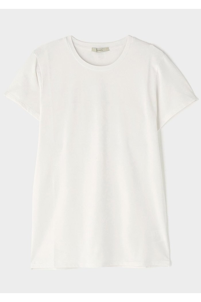 【ル フィル/LE PHIL】のハイストレッチT インテリア・キッズ・メンズ・レディースファッション・服の通販 founy(ファニー) https://founy.com/ ファッション Fashion レディースファッション Fashion for Women トップス・カットソー Cut & Sew Tops シャツ・ブラウス・オフィスカジュアル Elegant Blouses & Button-Ups ロングTシャツ・Tシャツ Longline T-Shirts & Tees カットソー・ベーシックTシャツ Cut-and-Sewn Tops / Stretch Tees & Basics ショート Short, Short Length シンプル Simple, Minimal スタンダード Standard, Basic ストレッチ Stretch, Stretchy Fabric スリーブ Sleeve, Long Sleeve / Short Sleeve フィット Fit, Slim Fit ベーシック Basic, Essential |ID: prp329100004931120 ipo3291000000037011071