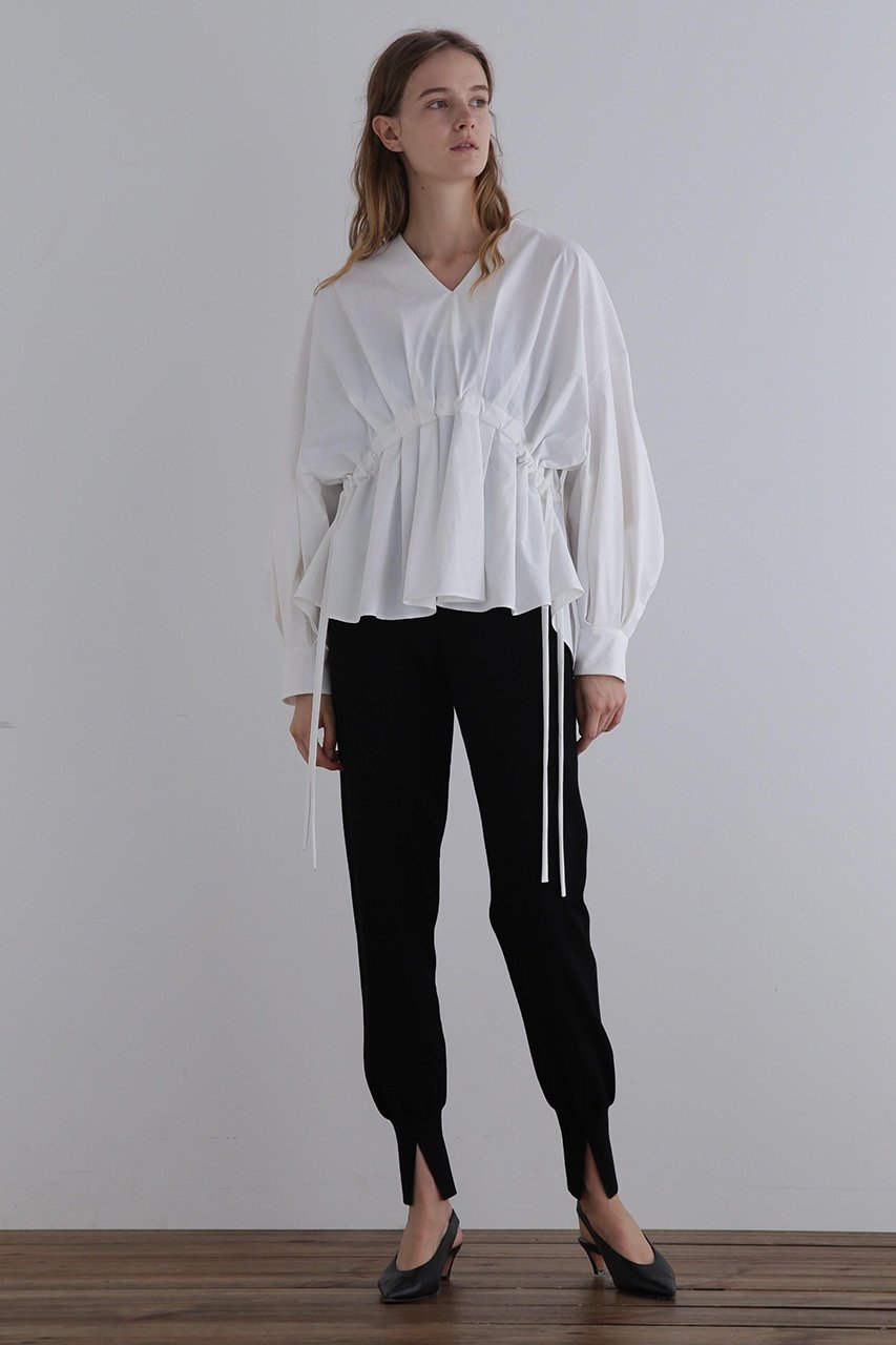 【ル フィル/LE PHIL】の《LE PHIL》ヴィスニットパンツ 人気、トレンドファッション・服の通販 founy(ファニー) 　ファッション　Fashion　レディースファッション　Fashion for Women　パンツ　Pants & Trousers　スタンダード　Standard, Basic　スリット　Slit, Slit Detail　リラックス　Relax, Relaxed Fit　エレガント 上品　Elegant　再入荷　Restock / Back in Stock　other-3|ID: prp329100004931160 ipo3291000000037011421