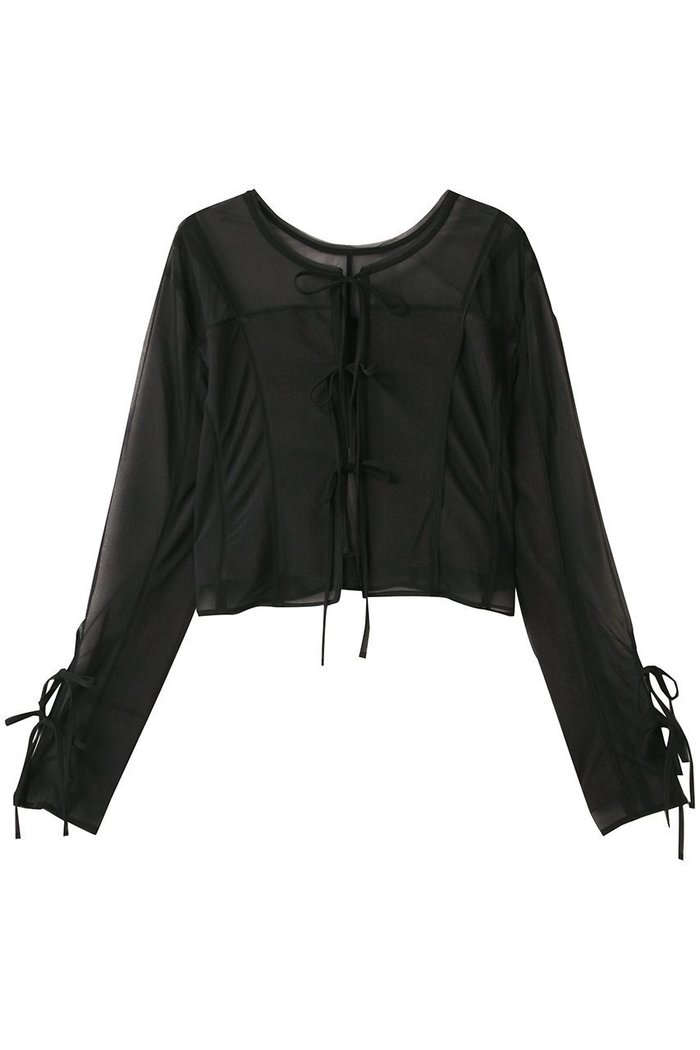 【メゾンスペシャル/MAISON SPECIAL】のReversible Sheer Cardigan/リバーシブルシアーカーディガン インテリア・キッズ・メンズ・レディースファッション・服の通販 founy(ファニー) https://founy.com/ ファッション Fashion レディースファッション Fashion for Women トップス・カットソー Cut & Sew Tops カーディガン・羽織り Layered Style Cardigans シャツ・ブラウス・オフィスカジュアル Elegant Blouses & Button-Ups ロングTシャツ・Tシャツ Longline T-Shirts & Tees カットソー・ベーシックTシャツ Cut-and-Sewn Tops / Stretch Tees & Basics カーディガン Cardigan, Knitwear コンビ Combo, Combination Style シンプル Simple, Minimal ドッキング Docking, Mixed Material 羽織 Haori, Light Jacket リバーシブル Reversible, Two-Sided リボン Ribbon, Bow 夏 Summer |ID: prp329100004931173 ipo3291000000037011540