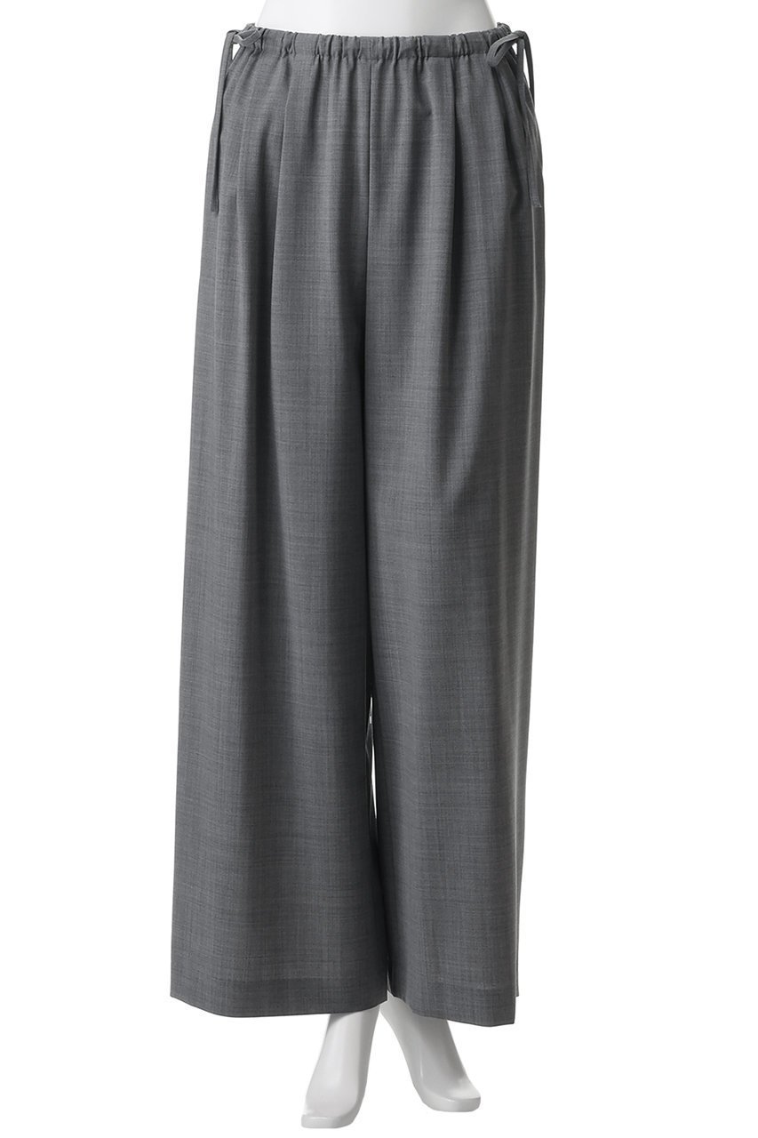 【エンフォルド/ENFOLD】のDRAWSTRING WIDE-PANTS 人気、トレンドファッション・服の通販 founy(ファニー) 　ファッション　Fashion　レディースファッション　Fashion for Women　パンツ　Pants & Trousers　ストレッチ　Stretch, Stretchy Fabric　巾着　Drawstring Bag, Kinchaku　other-2|ID: prp329100004931190 ipo3291000000037011727