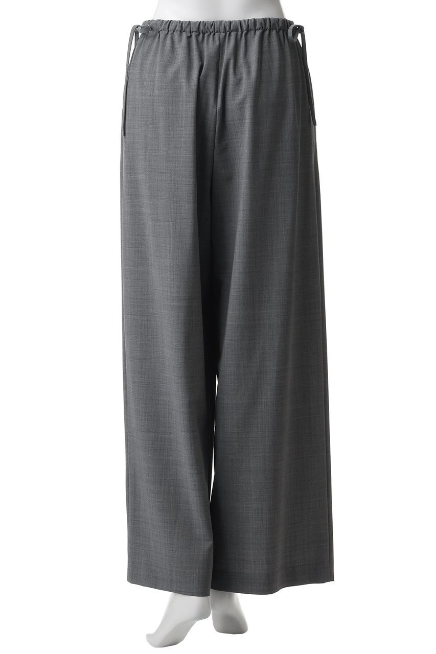 【エンフォルド/ENFOLD】のDRAWSTRING WIDE-PANTS 人気、トレンドファッション・服の通販 founy(ファニー) 　ファッション　Fashion　レディースファッション　Fashion for Women　パンツ　Pants & Trousers　ストレッチ　Stretch, Stretchy Fabric　巾着　Drawstring Bag, Kinchaku　other-4|ID: prp329100004931190 ipo3291000000037011731