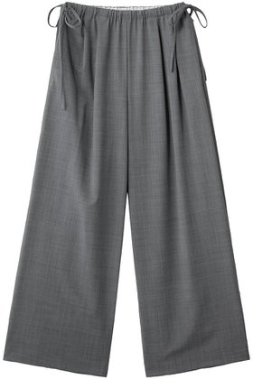 【エンフォルド/ENFOLD】 DRAWSTRING WIDE-PANTS大人の最旬トレンドファッション＆コーディネート founy(ファウニー) ファッション Fashion レディースファッション Fashion for Women パンツ Pants & Trousers ストレッチ Stretch, Stretchy Fabric 巾着 Drawstring Bag, Kinchaku |ID:prp329100004931190