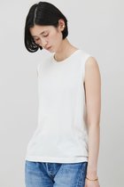 【カレンソロジー/Curensology】の5AWノースリーブTシャツ ホワイト|ID: prp329100004931238 ipo3291000000037012236