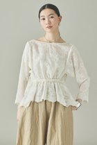 【カレンソロジー/Curensology】のレース2WAYギャザーブラウス アイボリー|ID: prp329100004931260 ipo3291000000037240931
