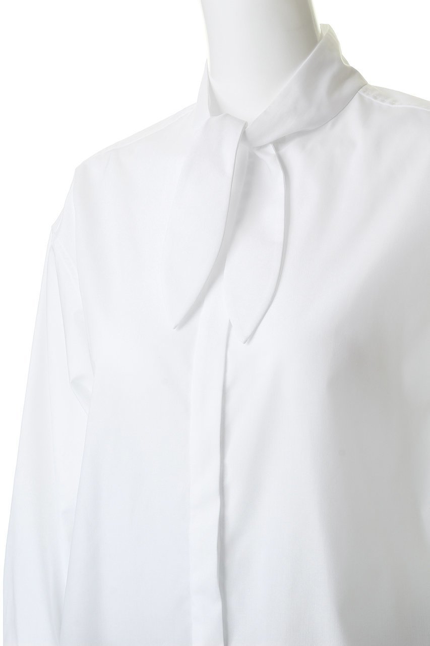 【マルティニーク/martinique】のハイカウントTCブロードシャツ 人気、トレンドファッション・服の通販 founy(ファニー) 　ファッション　Fashion　レディースファッション　Fashion for Women　トップス・カットソー　Cut & Sew Tops　シャツ・ブラウス・オフィスカジュアル　Elegant Blouses & Button-Ups　おすすめ　Recommended / Our Picks　スカーフ　Scarf, Neckwear　スリーブ　Sleeve, Long Sleeve / Short Sleeve　ブロード　Broadcloth, Fine Cotton　ロング　Long, Long-Length　今季　This Season, Current Season　other-5|ID: prp329100004931291 ipo3291000000037012597