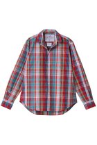 【フランク&アイリーン/Frank&Eileen】のEILEEN イタリアンクラシック レッドチェックシャツ 人気、トレンドファッション・服の通販 founy(ファニー) ファッション Fashion レディースファッション Fashion for Women トップス・カットソー Cut & Sew Tops シャツ・ブラウス・オフィスカジュアル Elegant Blouses & Button-Ups クラシック Classic, Timeless Style スリーブ Sleeve, Long Sleeve / Short Sleeve チェック Check, Plaid, Tartan デニム Denim, Jeans Material トレンド Trend, Trending Now フレア Flare, Flared リラックス Relax, Relaxed Fit ロング Long, Long-Length thumbnail レッド|ID: prp329100004931330 ipo3291000000037012841