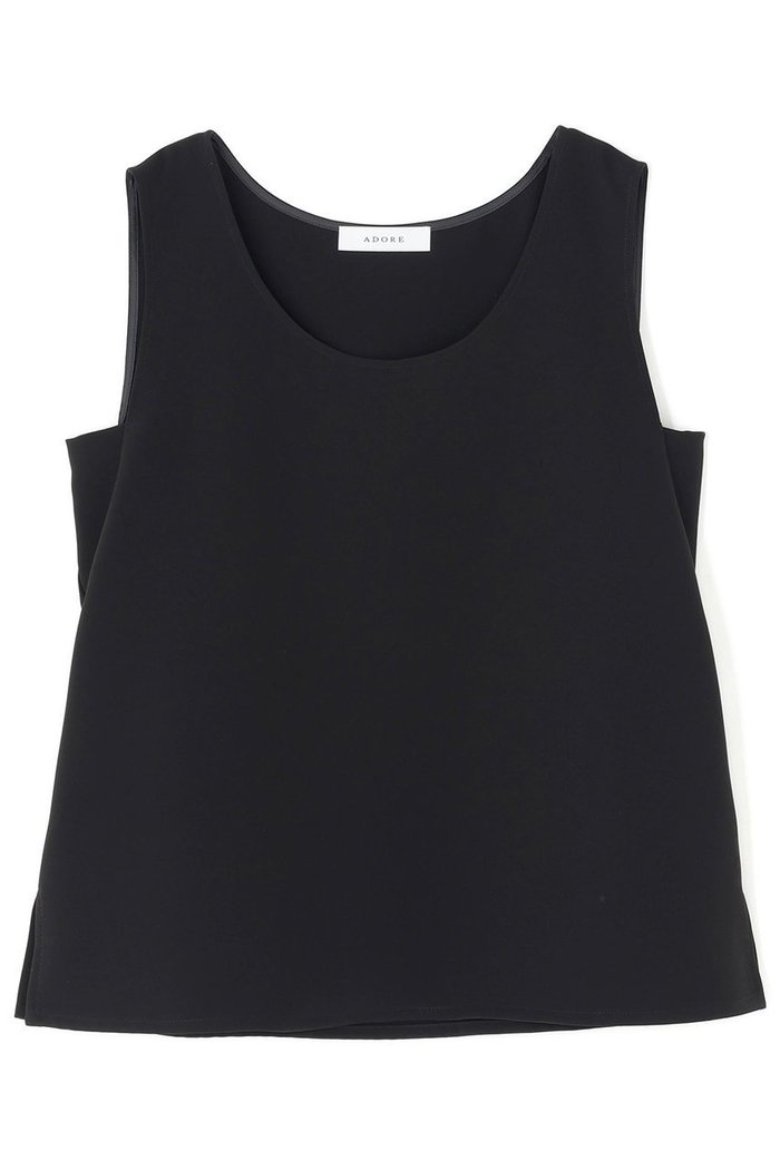 【アドーア/ADORE】のドライタッチWクロスブラウス インテリア・キッズ・メンズ・レディースファッション・服の通販 founy(ファニー) https://founy.com/ ファッション Fashion レディースファッション Fashion for Women トップス・カットソー Cut & Sew Tops キャミソール&ノースリーブ Camisoles & Sleeveless Tops シャツ・ブラウス・オフィスカジュアル Elegant Blouses & Button-Ups インナー Innerwear カーディガン Cardigan, Knitwear ジャケット Jacket, Outerwear スタンダード Standard, Basic ノースリーブ Sleeveless, No-Sleeve |ID: prp329100004931340 ipo3291000000037012912