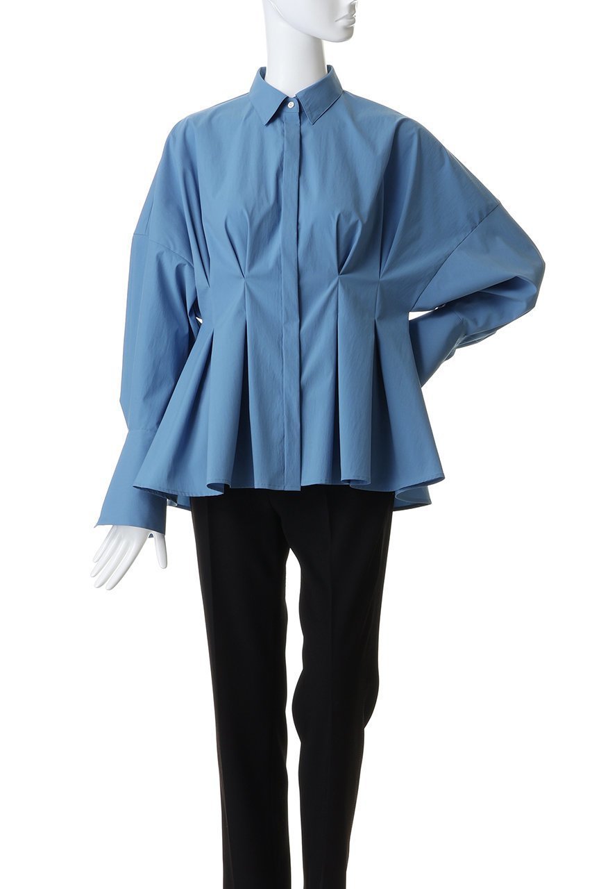 【アルアバイル/allureville】のフレアカフスタックブラウス 人気、トレンドファッション・服の通販 founy(ファニー) 　ファッション　Fashion　レディースファッション　Fashion for Women　トップス・カットソー　Cut & Sew Tops　シャツ・ブラウス・オフィスカジュアル　Elegant Blouses & Button-Ups　アクセサリー　Fashion Accessories　カフス　Cuff Design　スリーブ　Sleeve, Long Sleeve / Short Sleeve　ロング　Long, Long-Length　エレガント 上品　Elegant　other-2|ID: prp329100004931345 ipo3291000000037012954