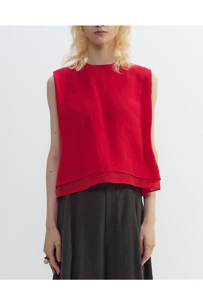 【プレインピープル/PLAIN PEOPLE】のナチュラルリネンガーゼノースリーブブラウス インテリア・キッズ・メンズ・レディースファッション・服の通販 founy(ファニー) https://founy.com/ ファッション Fashion レディースファッション Fashion for Women トップス・カットソー Cut & Sew Tops キャミソール&ノースリーブ Camisoles & Sleeveless Tops シャツ・ブラウス・オフィスカジュアル Elegant Blouses & Button-Ups おすすめ Recommended / Our Picks セットアップ Set-Up, Coordinated Outfit ノースリーブ Sleeveless, No-Sleeve リネン Linen, Linen Fabric 夏 Summer |ID: prp329100004931359 ipo3291000000037013092