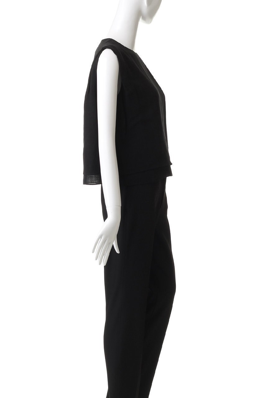 【プレインピープル/PLAIN PEOPLE】のナチュラルリネンガーゼノースリーブブラウス 人気、トレンドファッション・服の通販 founy(ファニー) 　ファッション　Fashion　レディースファッション　Fashion for Women　トップス・カットソー　Cut & Sew Tops　キャミソール&ノースリーブ　Camisoles & Sleeveless Tops　シャツ・ブラウス・オフィスカジュアル　Elegant Blouses & Button-Ups　おすすめ　Recommended / Our Picks　セットアップ　Set-Up, Coordinated Outfit　ノースリーブ　Sleeveless, No-Sleeve　リネン　Linen, Linen Fabric　夏　Summer　other-3|ID: prp329100004931359 ipo3291000000037013101