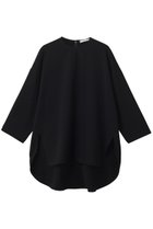 【ドメル/DOMELLE】のバック ラウンド ヘム ブラウス 人気、トレンドファッション・服の通販 founy(ファニー) ファッション Fashion レディースファッション Fashion for Women トップス・カットソー Cut & Sew Tops シャツ・ブラウス・オフィスカジュアル Elegant Blouses & Button-Ups バッグ Bags インナー Innerwear カッティング Cutting Detail シンプル Simple, Minimal ジャケット Jacket, Outerwear スリーブ Sleeve, Long Sleeve / Short Sleeve ドレープ Drape, Draping Fabric ラウンド Round, Round Neck ロング Long, Long-Length 定番 Standard, Basic Item thumbnail ブラック|ID: prp329100004931361 ipo3291000000037013111