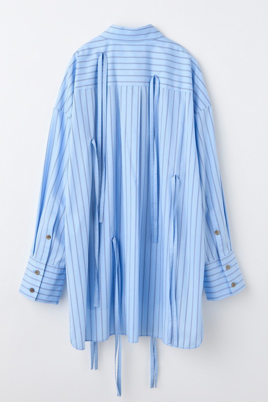 【エンフォルド/ENFOLD】のRIBBON SHIRT/シャツ 人気、トレンドファッション・服の通販 founy(ファニー) 　ファッション　Fashion　レディースファッション　Fashion for Women　トップス・カットソー　Cut & Sew Tops　シャツ・ブラウス・オフィスカジュアル　Elegant Blouses & Button-Ups　おすすめ　Recommended / Our Picks　コンパクト　Compact, Small Size　スリーブ　Sleeve, Long Sleeve / Short Sleeve　ドレープ　Drape, Draping Fabric　フリンジ　Fringe, Tassel　リボン　Ribbon, Bow　ロング　Long, Long-Length　羽織　Haori, Light Jacket　other-2|ID: prp329100004931394 ipo3291000000037013429