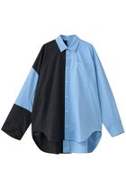 【エンフォルド/ENFOLD】のSUIT SHIRT/シャツ 人気、トレンドファッション・服の通販 founy(ファニー) ファッション Fashion レディースファッション Fashion for Women トップス・カットソー Cut & Sew Tops シャツ・ブラウス・オフィスカジュアル Elegant Blouses & Button-Ups ロングTシャツ・Tシャツ Longline T-Shirts & Tees ジャケット Jacket, Outerwear ストレッチ Stretch, Stretchy Fabric スリーブ Sleeve, Long Sleeve / Short Sleeve ドッキング Docking, Mixed Material ロング Long, Long-Length 冬 Winter / This Winter 羽織 Haori, Light Jacket thumbnail チャコールグレー|ID: prp329100004931396 ipo3291000000037013435