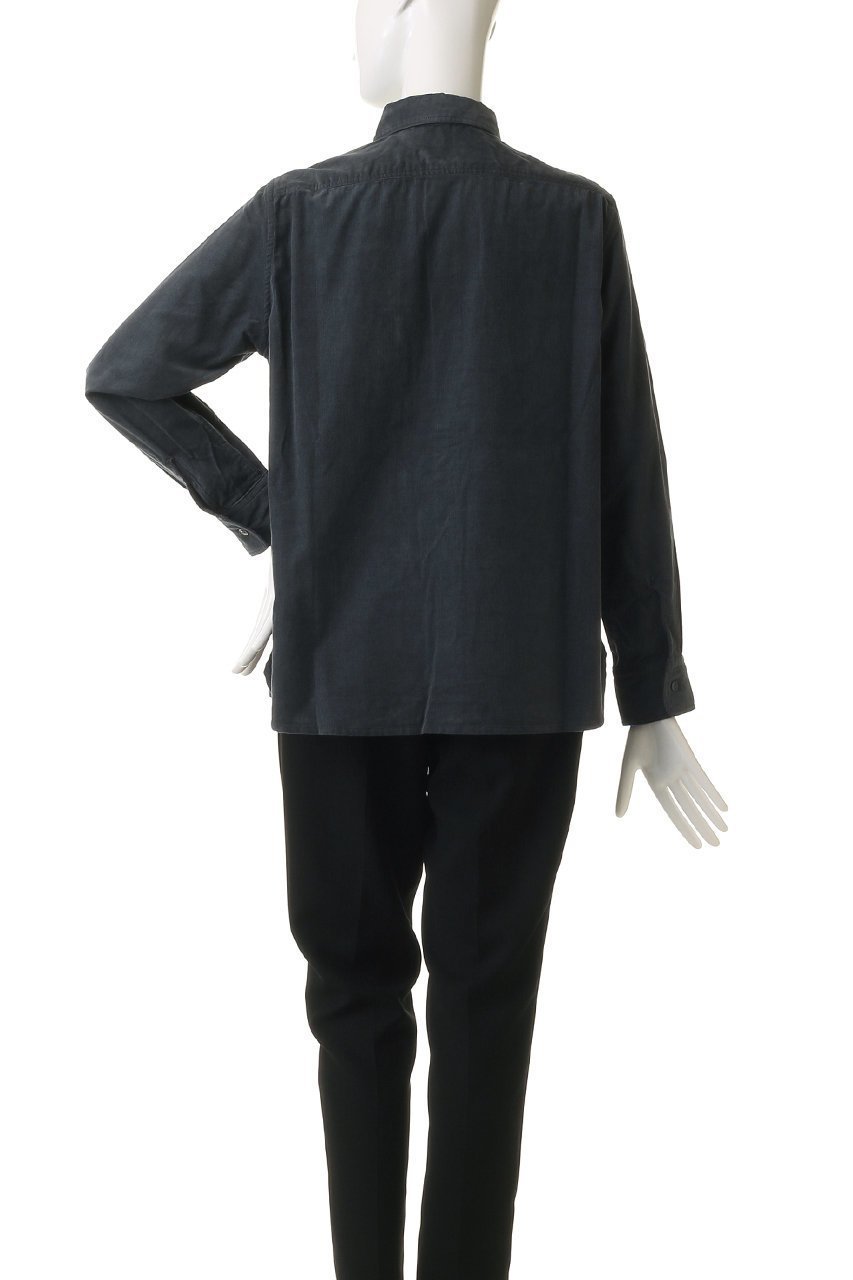 【マイ ウィークネス/MY WEAKNESS】のRanch Shirt 人気、トレンドファッション・服の通販 founy(ファニー) 　ファッション　Fashion　レディースファッション　Fashion for Women　トップス・カットソー　Cut & Sew Tops　シャツ・ブラウス・オフィスカジュアル　Elegant Blouses & Button-Ups　コーデュロイ　Corduroy, Cord Fabric　スリーブ　Sleeve, Long Sleeve / Short Sleeve　フラップ　Flap, Flap Pocket　ポケット　Pocket, Pocket Detail　ロング　Long, Long-Length　ワーク　Workwear, Utility Style　定番　Standard, Basic Item　other-4|ID: prp329100004931409 ipo3291000000037013562
