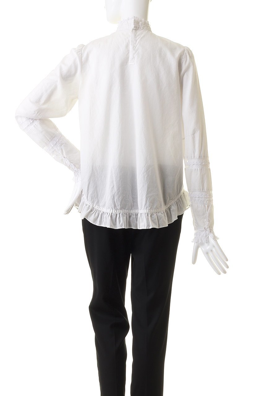 【コルピエロ/Col Pierrot】のフランス製レースブラウス 人気、トレンドファッション・服の通販 founy(ファニー) 　ファッション　Fashion　レディースファッション　Fashion for Women　トップス・カットソー　Cut & Sew Tops　シャツ・ブラウス・オフィスカジュアル　Elegant Blouses & Button-Ups　ジャケット　Jacket, Outerwear　スリーブ　Sleeve, Long Sleeve / Short Sleeve　フランス　France, French　レース　Lace, Lace Fabric　ロング　Long, Long-Length　エレガント 上品　Elegant　春　Spring　秋　Autumn　other-4|ID: prp329100004931414 ipo3291000000037013599