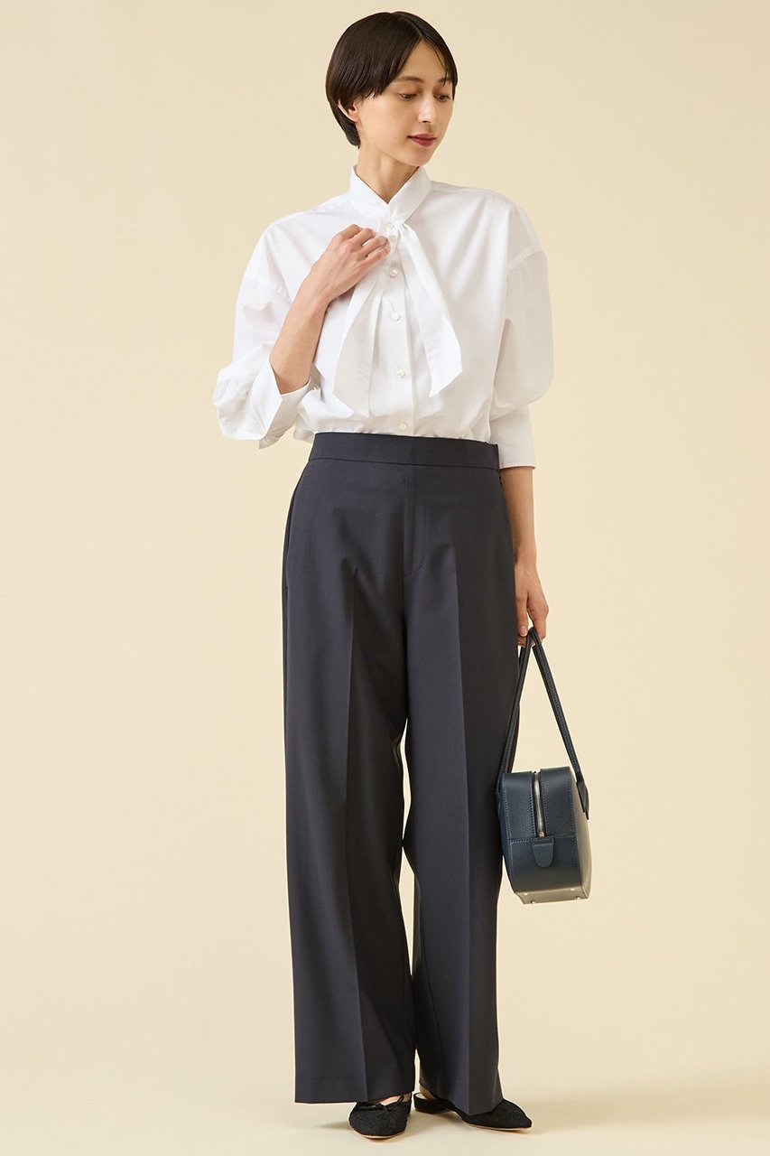 【マルティニーク/martinique】のESSENTIAL ボウタイブラウス 人気、トレンドファッション・服の通販 founy(ファニー) 　ファッション　Fashion　レディースファッション　Fashion for Women　トップス・カットソー　Cut & Sew Tops　シャツ・ブラウス・オフィスカジュアル　Elegant Blouses & Button-Ups　おすすめ　Recommended / Our Picks　ジャケット　Jacket, Outerwear　スリーブ　Sleeve, Long Sleeve / Short Sleeve　ロング　Long, Long-Length　冬　Winter / This Winter　秋　Autumn　other-6|ID: prp329100004931416 ipo3291000000037013651