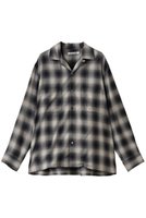【セブン バイ セブン/SEVEN BY SEVEN / MEN】の【MEN】OMBRE CHECK オープンカラー シャツ 人気、トレンドファッション・服の通販 founy(ファニー) ファッション Fashion メンズファッション Fashion for Men シンプル Simple, Minimal スリーブ Sleeve, Long Sleeve / Short Sleeve ドレープ Drape, Draping Fabric リラックス Relax, Relaxed Fit ロング Long, Long-Length エレガント 上品 Elegant |ID:prp329100004931453
