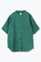 【レリル/lelill】のリネンベーシックシャツ 人気、トレンドファッション・服の通販 founy(ファニー) ファッション Fashion レディースファッション Fashion for Women トップス・カットソー Cut & Sew Tops シャツ・ブラウス・オフィスカジュアル Elegant Blouses & Button-Ups カフス Cuff Design ショート Short, Short Length スリーブ Sleeve, Long Sleeve / Short Sleeve タフタ Taffeta, Structured Fabric リネン Linen, Linen Fabric ロールアップ Roll-Up, Cuffed Hem 夏 Summer |ID:prp329100004931462