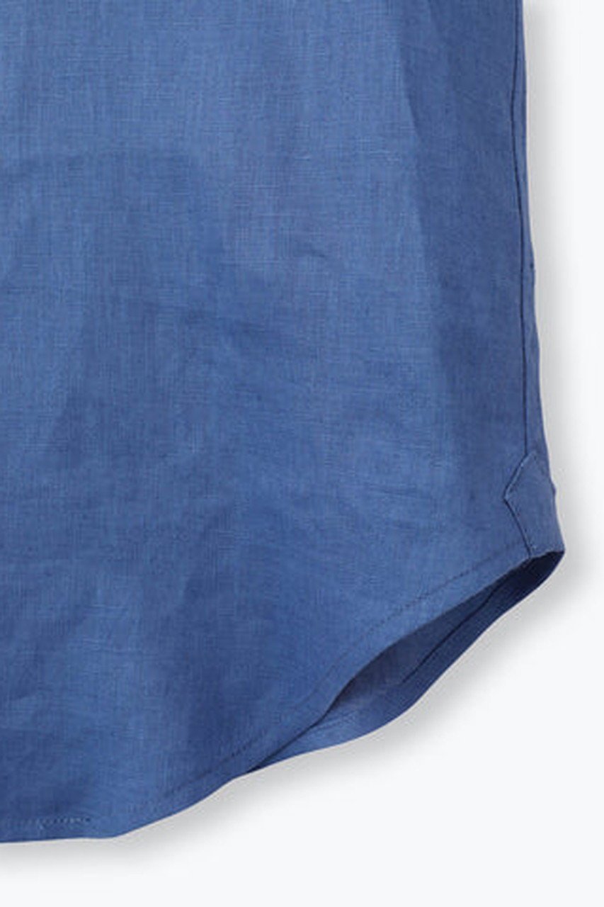 【レリル/lelill】のリネンベーシックシャツ 人気、トレンドファッション・服の通販 founy(ファニー) 　ファッション　Fashion　レディースファッション　Fashion for Women　トップス・カットソー　Cut & Sew Tops　シャツ・ブラウス・オフィスカジュアル　Elegant Blouses & Button-Ups　カフス　Cuff Design　ショート　Short, Short Length　スリーブ　Sleeve, Long Sleeve / Short Sleeve　タフタ　Taffeta, Structured Fabric　リネン　Linen, Linen Fabric　ロールアップ　Roll-Up, Cuffed Hem　夏　Summer　other-5|ID: prp329100004931462 ipo3291000000037013998