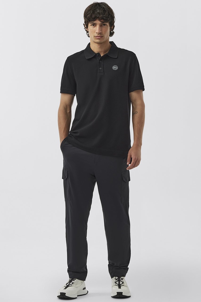 【カナダグース/CANADA GOOSE】の【MEN】1600MB Beckley Polo Black Label ベックリー ポロ 人気、トレンドファッション・服の通販 founy(ファニー) 　ファッション　Fashion　レディースファッション　Fashion for Women　トップス・カットソー　Cut & Sew Tops　シャツ・ブラウス・オフィスカジュアル　Elegant Blouses & Button-Ups　ポロシャツ・きれいめカジュアル　Smart-Casual Polo Tops　ユニセックス　Unisex, Genderless　インナー　Innerwear　クラシック　Classic, Timeless Style　ジャケット　Jacket, Outerwear　デニム　Denim, Jeans Material　ポロシャツ　Polo Shirt, Collared Tee　リブニット　Rib Knit, Ribbed Knit　エレガント 上品　Elegant　other-2|ID: prp329100004931463 ipo3291000000037014009