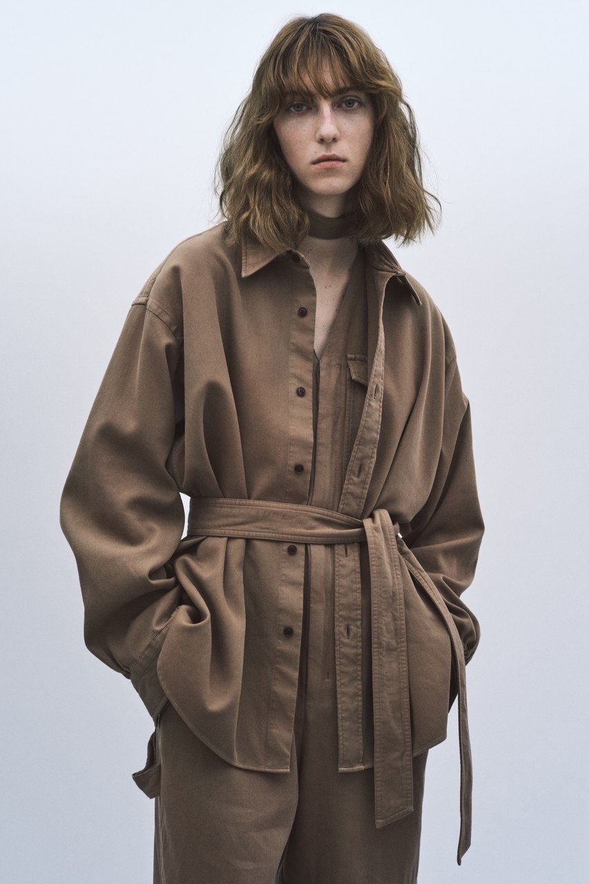 【バウト/BOWTE】のFINE COUNT COTTON PIECE DYE BOWTIE SHIRT/シャツ 人気、トレンドファッション・服の通販 founy(ファニー) 　ファッション　Fashion　レディースファッション　Fashion for Women　トップス・カットソー　Cut & Sew Tops　シャツ・ブラウス・オフィスカジュアル　Elegant Blouses & Button-Ups　エレガント 上品　Elegant　スリーブ　Sleeve, Long Sleeve / Short Sleeve　ロング　Long, Long-Length　秋　Autumn　other-7|ID: prp329100004931476 ipo3291000000037014112