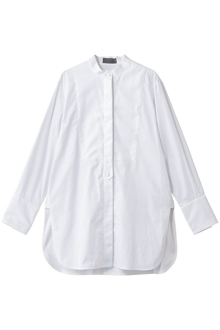 【アンクレイヴ/uncrave】のブロードクロス ドレスシャツ インテリア・キッズ・メンズ・レディースファッション・服の通販 founy(ファニー) https://founy.com/ ファッション Fashion レディースファッション Fashion for Women トップス・カットソー Cut & Sew Tops シャツ・ブラウス・オフィスカジュアル Elegant Blouses & Button-Ups ワンピース Dresses フォーマル・パーティードレス・結婚式用ドレス Elegant & Casual Dresses オックス Oxford Fabric カフス Cuff Design サテン Satin, Glossy Fabric スリット Slit, Slit Detail スリーブ Sleeve, Long Sleeve / Short Sleeve ドレス Dress, One-Piece ブロード Broadcloth, Fine Cotton ヨーク Yoke, Yoke Design ロング Long, Long-Length |ID: prp329100004931513 ipo3291000000037014386