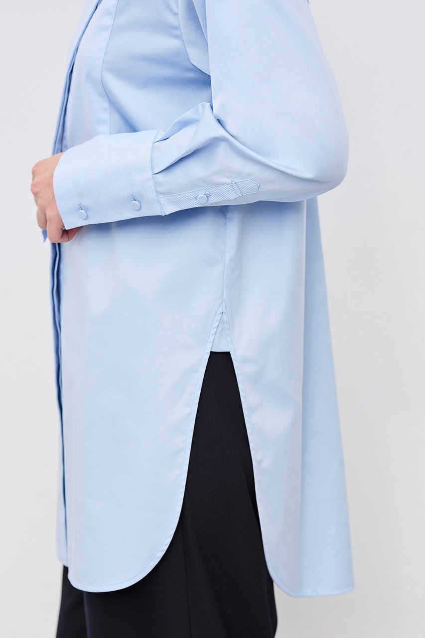 【アンクレイヴ/uncrave】のブロードクロス ドレスシャツ 人気、トレンドファッション・服の通販 founy(ファニー) 　ファッション　Fashion　レディースファッション　Fashion for Women　トップス・カットソー　Cut & Sew Tops　シャツ・ブラウス・オフィスカジュアル　Elegant Blouses & Button-Ups　ワンピース　Dresses　フォーマル・パーティードレス・結婚式用ドレス　Elegant & Casual Dresses　オックス　Oxford Fabric　カフス　Cuff Design　サテン　Satin, Glossy Fabric　スリット　Slit, Slit Detail　スリーブ　Sleeve, Long Sleeve / Short Sleeve　ドレス　Dress, One-Piece　ブロード　Broadcloth, Fine Cotton　ヨーク　Yoke, Yoke Design　ロング　Long, Long-Length　other-8|ID: prp329100004931513 ipo3291000000037014403