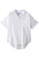 【フランク&アイリーン/Frank&Eileen】のROSE オーガニックボイル 半袖シャツ 人気、トレンドファッション・服の通販 founy(ファニー) ファッション Fashion レディースファッション Fashion for Women トップス・カットソー Cut & Sew Tops シャツ・ブラウス・オフィスカジュアル Elegant Blouses & Button-Ups サマー Summer, Summer Style ショート Short, Short Length スリーブ Sleeve, Long Sleeve / Short Sleeve ボトム Bottoms, Lower Wear 半袖 Short Sleeve, Half Sleeve 定番 Standard, Basic Item thumbnail ホワイト|ID: prp329100004931521 ipo3291000000037014478