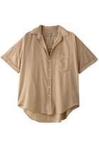 【フランク&アイリーン/Frank&Eileen】のROSE オーガニックボイル 半袖シャツ 人気、トレンドファッション・服の通販 founy(ファニー) ファッション Fashion レディースファッション Fashion for Women トップス・カットソー Cut & Sew Tops シャツ・ブラウス・オフィスカジュアル Elegant Blouses & Button-Ups サマー Summer, Summer Style ショート Short, Short Length スリーブ Sleeve, Long Sleeve / Short Sleeve ボトム Bottoms, Lower Wear 半袖 Short Sleeve, Half Sleeve 定番 Standard, Basic Item thumbnail ベージュ|ID: prp329100004931521 ipo3291000000037014479