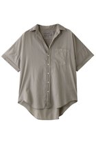 【フランク&アイリーン/Frank&Eileen】のROSE オーガニックボイル 半袖シャツ 人気、トレンドファッション・服の通販 founy(ファニー) ファッション Fashion レディースファッション Fashion for Women トップス・カットソー Cut & Sew Tops シャツ・ブラウス・オフィスカジュアル Elegant Blouses & Button-Ups サマー Summer, Summer Style ショート Short, Short Length スリーブ Sleeve, Long Sleeve / Short Sleeve ボトム Bottoms, Lower Wear 半袖 Short Sleeve, Half Sleeve 定番 Standard, Basic Item thumbnail グレー|ID: prp329100004931521 ipo3291000000037014483