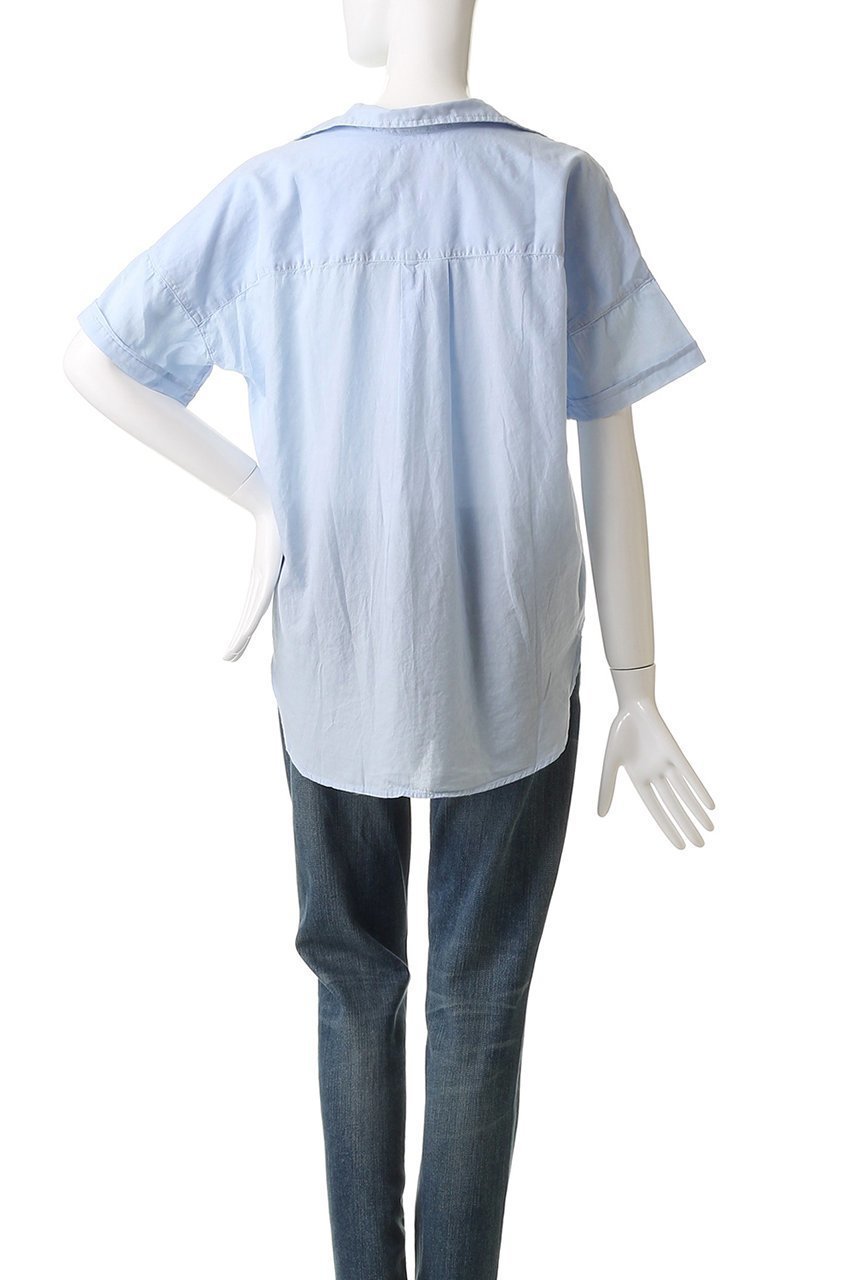 【フランク&アイリーン/Frank&Eileen】のROSE オーガニックボイル 半袖シャツ 人気、トレンドファッション・服の通販 founy(ファニー) 　ファッション　Fashion　レディースファッション　Fashion for Women　トップス・カットソー　Cut & Sew Tops　シャツ・ブラウス・オフィスカジュアル　Elegant Blouses & Button-Ups　サマー　Summer, Summer Style　ショート　Short, Short Length　スリーブ　Sleeve, Long Sleeve / Short Sleeve　ボトム　Bottoms, Lower Wear　半袖　Short Sleeve, Half Sleeve　定番　Standard, Basic Item　other-4|ID: prp329100004931521 ipo3291000000037014490