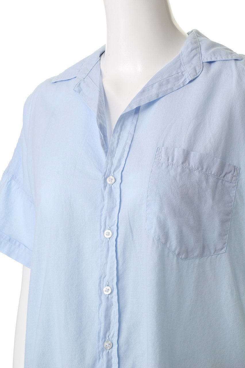 【フランク&アイリーン/Frank&Eileen】のROSE オーガニックボイル 半袖シャツ 人気、トレンドファッション・服の通販 founy(ファニー) 　ファッション　Fashion　レディースファッション　Fashion for Women　トップス・カットソー　Cut & Sew Tops　シャツ・ブラウス・オフィスカジュアル　Elegant Blouses & Button-Ups　サマー　Summer, Summer Style　ショート　Short, Short Length　スリーブ　Sleeve, Long Sleeve / Short Sleeve　ボトム　Bottoms, Lower Wear　半袖　Short Sleeve, Half Sleeve　定番　Standard, Basic Item　other-5|ID: prp329100004931521 ipo3291000000037014492