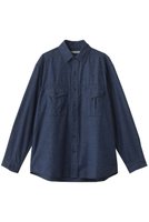 【セブン バイ セブン/SEVEN BY SEVEN / MEN】の【MEN】CHAMBRAY ワーク シャツ 人気、トレンドファッション・服の通販 founy(ファニー) ファッション Fashion メンズファッション Fashion for Men シャンブレー Chambray, Denim-Like Fabric スリーブ Sleeve, Long Sleeve / Short Sleeve バランス Balance, Style Balance ロング Long, Long-Length ワーク Workwear, Utility Style 羽織 Haori, Light Jacket |ID:prp329100004931536