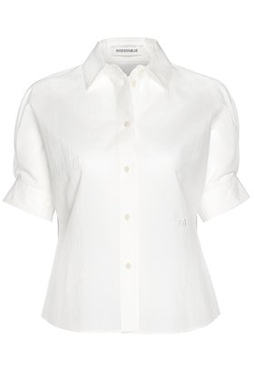 【マディソンブルー/MADISONBLUE】 PUFF SLEEVES SH パフスリーブシャツ人気、トレンドファッション・服の通販 founy(ファニー) ファッション Fashion レディースファッション Fashion for Women トップス・カットソー Cut & Sew Tops シャツ・ブラウス・オフィスカジュアル Elegant Blouses & Button-Ups ショート Short, Short Length ストレッチ Stretch, Stretchy Fabric スリーブ Sleeve, Long Sleeve / Short Sleeve バランス Balance, Style Balance |ID:prp329100004931540