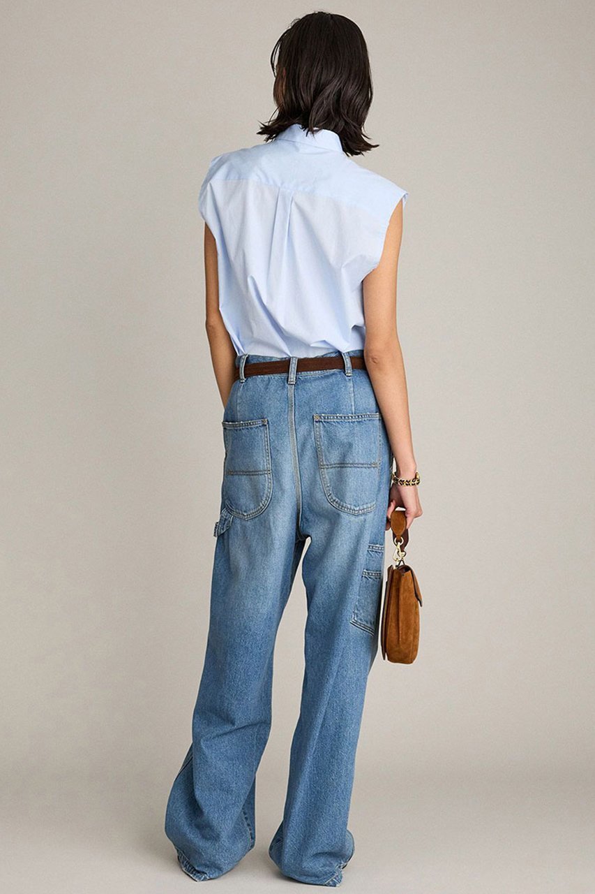 【ブリル/BRILL】のノースリーブシャツ 人気、トレンドファッション・服の通販 founy(ファニー) 　ファッション　Fashion　レディースファッション　Fashion for Women　トップス・カットソー　Cut & Sew Tops　キャミソール&ノースリーブ　Camisoles & Sleeveless Tops　シャツ・ブラウス・オフィスカジュアル　Elegant Blouses & Button-Ups　ノースリーブ　Sleeveless, No-Sleeve　ブロード　Broadcloth, Fine Cotton　エレガント 上品　Elegant　other-7|ID: prp329100004931561 ipo3291000000037014789