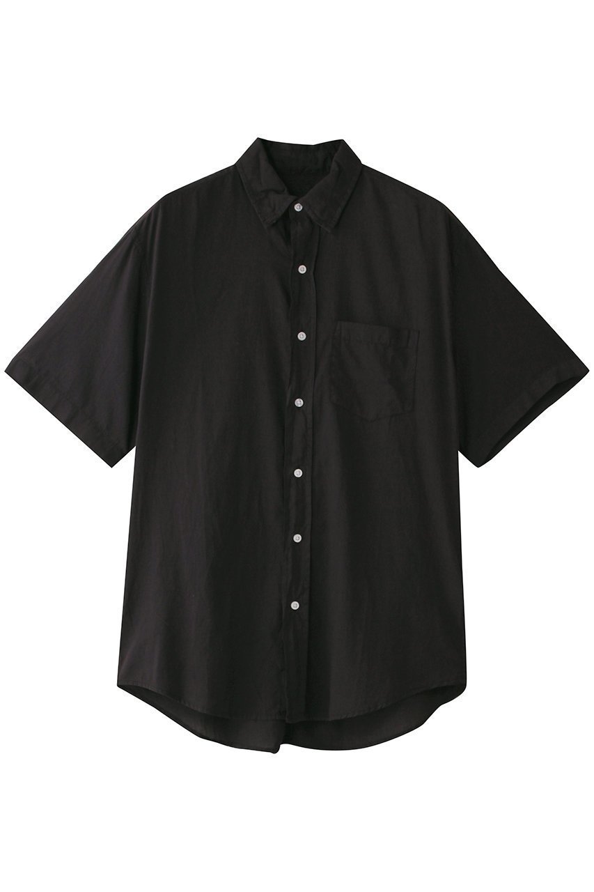 【フランク&アイリーン/Frank&Eileen / MEN】の【MEN】COLIN オーガニックボイル 半袖シャツ インテリア・キッズ・メンズ・レディースファッション・服の通販 founy(ファニー) 　ファッション　Fashion　メンズファッション　Fashion for Men　ショート　Short, Short Length　シンプル　Simple, Minimal　スリーブ　Sleeve, Long Sleeve / Short Sleeve　ダウン　Down, Puffer　デニム　Denim, Jeans Material　ボトム　Bottoms, Lower Wear　半袖　Short Sleeve, Half Sleeve　ビジネス 仕事 通勤　Business / Work / Commuting　ブラック|ID: prp329100004931562 ipo3291000000037014792