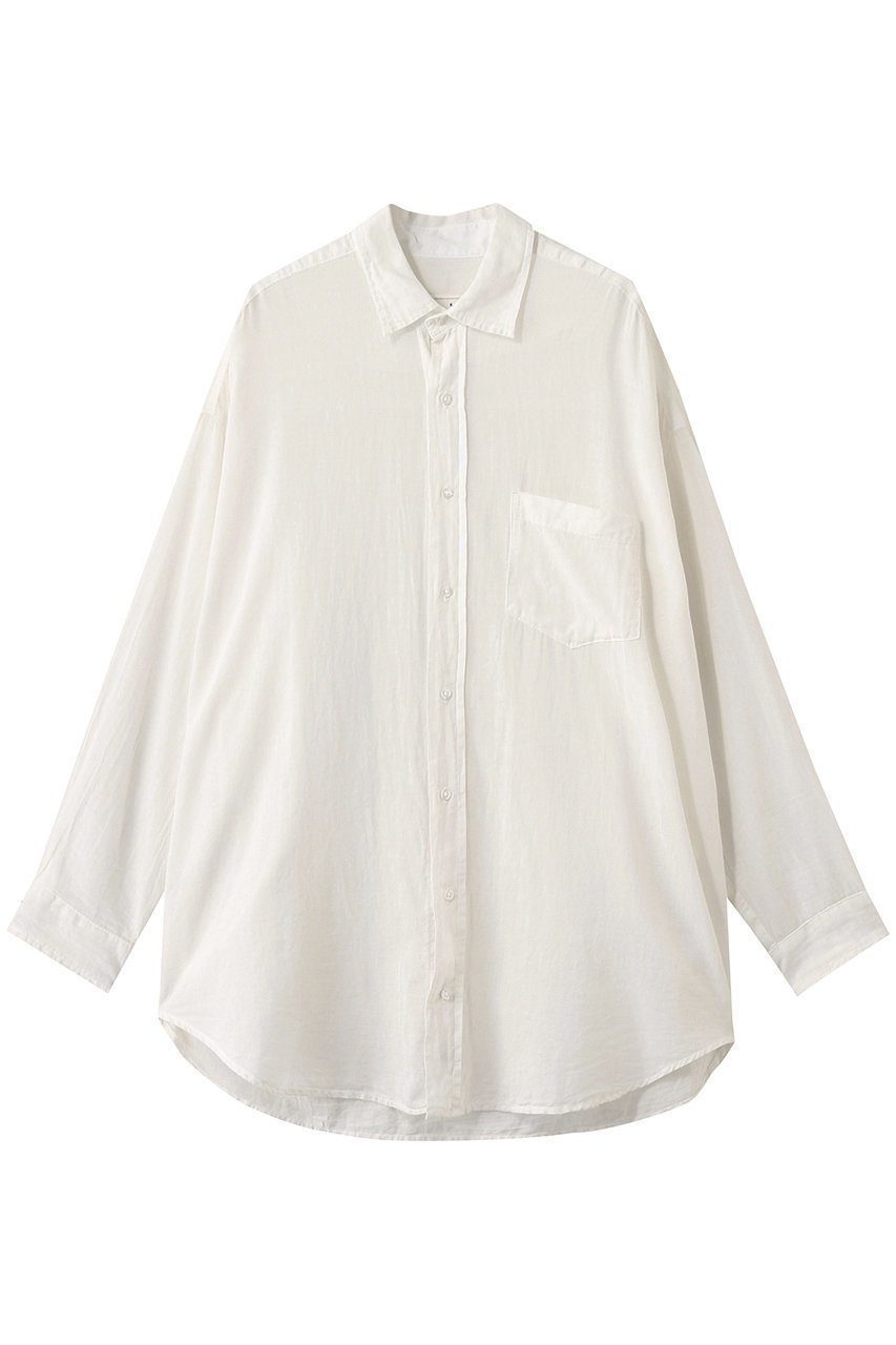 【フランク&アイリーン/Frank&Eileen】の【ETRE TOKYO×Frank&Eileen限定】MACKENZIE オーガニックボイルシャツ 人気、トレンドファッション・服の通販 founy(ファニー) 　ファッション　Fashion　レディースファッション　Fashion for Women　トップス・カットソー　Cut & Sew Tops　シャツ・ブラウス・オフィスカジュアル　Elegant Blouses & Button-Ups　コラボ　Collaboration, Collab　スリーブ　Sleeve, Long Sleeve / Short Sleeve　フロント　Front, Front Design　ロング　Long, Long-Length　ワイド　Wide, Wide Fit　 other-1|ID: prp329100004931566 ipo3291000000037014817