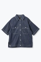 【レリル/lelill】のCLデニムオープンシャツ 人気、トレンドファッション・服の通販 founy(ファニー) ファッション Fashion レディースファッション Fashion for Women トップス・カットソー Cut & Sew Tops シャツ・ブラウス・オフィスカジュアル Elegant Blouses & Button-Ups ショート Short, Short Length スリーブ Sleeve, Long Sleeve / Short Sleeve デニム Denim, Jeans Material トレンド Trend, Trending Now ポケット Pocket, Pocket Detail 夏 Summer thumbnail インディゴ|ID: prp329100004931579 ipo3291000000037014870