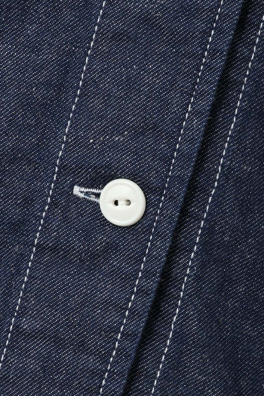 【レリル/lelill】のCLデニムオープンシャツ 人気、トレンドファッション・服の通販 founy(ファニー) 　ファッション　Fashion　レディースファッション　Fashion for Women　トップス・カットソー　Cut & Sew Tops　シャツ・ブラウス・オフィスカジュアル　Elegant Blouses & Button-Ups　ショート　Short, Short Length　スリーブ　Sleeve, Long Sleeve / Short Sleeve　デニム　Denim, Jeans Material　トレンド　Trend, Trending Now　ポケット　Pocket, Pocket Detail　夏　Summer　other-6|ID: prp329100004931579 ipo3291000000037014877