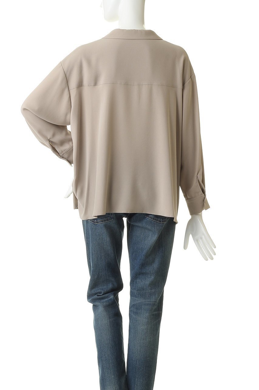 【ウィムガゼット/Whim Gazette】のトリアセブラウス 人気、トレンドファッション・服の通販 founy(ファニー) 　ファッション　Fashion　レディースファッション　Fashion for Women　トップス・カットソー　Cut & Sew Tops　シャツ・ブラウス・オフィスカジュアル　Elegant Blouses & Button-Ups　おすすめ　Recommended / Our Picks　なめらか　Smooth, Silky Texture　サテン　Satin, Glossy Fabric　ストレッチ　Stretch, Stretchy Fabric　スリーブ　Sleeve, Long Sleeve / Short Sleeve　セットアップ　Set-Up, Coordinated Outfit　ドレープ　Drape, Draping Fabric　バランス　Balance, Style Balance　パッチ　Patch, Appliqué　フォルム　Silhouette, Form　ポケット　Pocket, Pocket Detail　マニッシュ　Mannish, Boyish　モダン　Modern, Contemporary　リラックス　Relax, Relaxed Fit　ロング　Long, Long-Length　エレガント 上品　Elegant　other-4|ID: prp329100004931595 ipo3291000000037014936