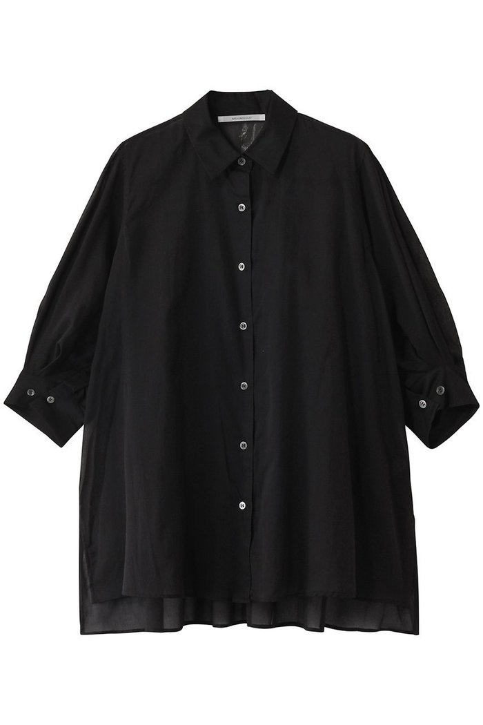 【ミディウミソリッド/MIDIUMISOLID】のsheer slit slv tunic shirt.S シャツ インテリア・キッズ・メンズ・レディースファッション・服の通販 founy(ファウニー) https://founy.com/ ファッション Fashion レディースファッション Fashion for Women トップス・カットソー Cut & Sew Tops シャツ・ブラウス・オフィスカジュアル Elegant Blouses & Button-Ups インナー Innerwear シアー Sheer, See-Through ショート Short, Short Length シンプル Simple, Minimal スリーブ Sleeve, Long Sleeve / Short Sleeve チュニック Tunic, Long Top トレンド Trend, Trending Now 人気 Popular, Best Seller 夏 Summer |ID: prp329100004931611 ipo3291000000037015053